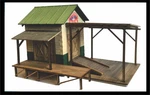 Railroad Line Models 9302 Farmers Union Dairy & Produce Transfer Dock Wood Kit. Fixed Price $38.21.