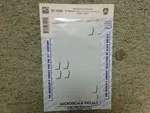 Microscale Decals Ho 87-1204 Pennsylvania 50' Box Cars X33 33A 38C 41A M108. Fixed Price $12.99.