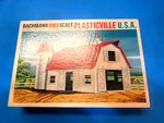 Vintage Plasticville U. S. A. Classic Barn Model W/box. Fixed Price $17.99.