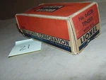 Lionel 6403B Bell Ringer Tender Empty Original Box Only #21. Fixed Price $30.00.