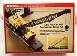 Lionel C&o Flat Car With Construction Crane Kit 6-9157 Fully Assembled. Fixed Price $49.95.