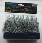 Nos Jtt Scenery / Mrc (36) 2" To 4" Scenic Snow Spruce Scale Accessory - 92006. Fixed Price $29.95.