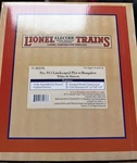 Lionel O-gauge #11-90076 White & Maroon Landscaped Plot #913 With Bungalow Nib. Fixed Price $225.00.