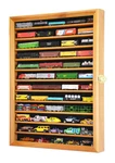 Train Display Case N/z Scale Oak Wall Cabinet Railroad Locomotive Wood Frame. Fixed Price $175.88.