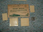 Champ Decals Ho HC-154 Cnw 40' Box Car The Challengers E71. Fixed Price $8.99.