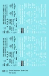 K4 Ho Scale Decals Great Northern Tank Car White And Black. Fixed Price $8.15.