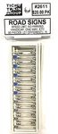 Scale Tichy Train Group 2611 Assorted Road Signs Pkg (90). Fixed Price $17.00.