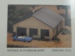 Bachmann Plasticville Usa Scale Vintage Autop Repair Shop Scenery Set 45532. Fixed Price $11.95.
