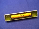 Mint Aurora Scale Gauge Postage Stamp Trains No. 4870/410 Mobil Jumbo Tank. Fixed Price $19.00.