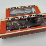 Lionel Cotton Belt Double Door Boxcar Gauge 6-17203 & Denver Rio Grande 16374. Fixed Price $39.96.
