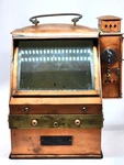 Wwii U.s. Navy Bu. Of Ships Copper Binnacle By The Lionel Corp. (housing Only). Fixed Price $175.00.