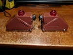 Lionel O-scale Item # 6-62283 Die-cast Metal Bumpers. Fixed Price $15.00.