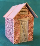 O/ON3/ON30 Scale Rich White Models Hydrocal Kit-powder Shed Or Outhouse. Fixed Price $17.85.