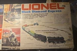Lionel 2105 Black Duamond Express Train Set Original Box 1975 Vintage O27 Gau. Fixed Price $96.00.
