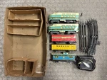 + Marx Gauge 9554 Tin Baltimore & Ohio Aa Diesel Locomotive Freight Set. Fixed Price $125.00.