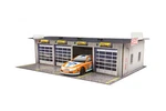 Bk 4311 1:43 Scale "4 Stall Pit Garage" Photo Real Building Kit. Fixed Price $21.49.