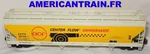 Acf Industries 4 Compartment Covered Hopper 3 Rails Scale K-line. Fixed Price $68.46.