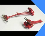 AEM-7 ALP-44 Working Pantograph Assembly (pair) Red Atlas Ho Scale. Fixed Price $36.95.