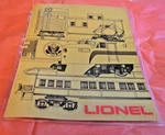 Vintage Lionel 1976 Collector Liberty Special 2-PG Flyer. Fixed Price $19.99.