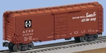 Lionel Santa Fe PS-1 6-17295! Scale 40 Freight W/ Load Atsf. Fixed Price $54.99.