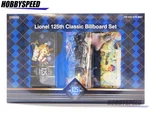 Lionel 125TH Anniversary Billboard Pack Gauge Scenery Train 2530050 New. Fixed Price $31.84.