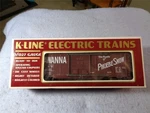 K-line Lackawanna "phoebe Snow" Classic Boxcar O-gauge Nib! Look!. Fixed Price $16.95.