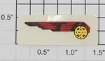 Lionel 2343-81 Right Hand "chief" Santa Fe B Unit Indian Head Sticker Decal (10). Fixed Price $10.00.