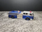 Corgi American France Fire Pumper Truck Diecast Blue With Ladder #97323. Fixed Price $28.45.