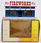 Mth Railtown 30-9093 Fireworks Roadside Stand Gauge Lighted Accessory Used. Fixed Price $49.99.