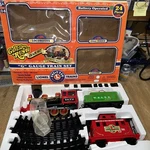 S1/TOP) Lionel Gold Rush Battery Operated "g" Gauge Train Set. Fixed Price $65.00.