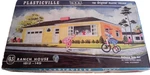 Vintage Plasticville Ranch House O&s Gauge Snap To Fit Kit #1812-149 W/box. Fixed Price $19.99.