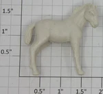 Lionel 1877-10 White Horse For General Flatcar (10). Fixed Price $30.00.