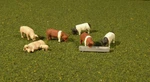 Bachmann Pigs - Scale Model Railroad Figures #33168 New. Fixed Price $20.00.