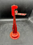 Marx Pre-war Manual Semaphore Red Base O-scale. Fixed Price $6.99.