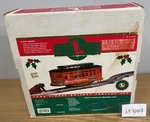 Lionel 6-11981 Christmas Holiday Motorized Trolley Set Train O-27 Gauge Track. Fixed Price $124.95.
