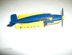 Lionel Beechcraft Airplane Alaska Made By Geller Model Trains 6800- 60 Mtpi. Fixed Price $49.00.