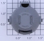 Lionel 3520-12 Gauge Gray Plastic Searchlight Housing. Fixed Price $8.00.