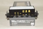 Walthers Proto Csx Transportation Rr 40' Ortner Aggregate Hopper Car Train. Fixed Price $59.00.