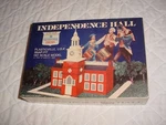 VINTAGE1950S Bachmann Plasticville Independence Hall Kit # 2921 Ho. Fixed Price $45.00.