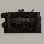 Menards Gauge Fire-damaged Engine House. Fixed Price $139.99.