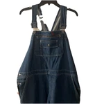 Craftsman Overall Teflon Blue Denim Bib Jeans Work Pants 38X30. Fixed Price $22.39.