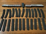Marklin 6 Piece Passenger Train Set Bordrestaurant Remote Curved Straight Tracks. Fixed Price $99.99.