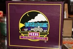 Mth MT-1020 No. 54 Lamp Post Set Green Metal 1930'S Style New In Box Accessory. Fixed Price $34.98.