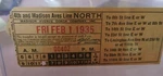 1935 Madison Ave Coach Co. Bus New York City Nyc Transfer 4TH & Line. Fixed Price $39.99.