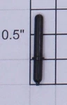 Lionel 1122-234 O27 Gauge Black Plastic Track Insulating Pins (50). Fixed Price $20.00.