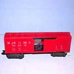 Vintage Marx Marlines #249319 Scale Box Car Usa Parts Repair. Fixed Price $5.00.