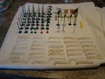 Vtg Plasticville Lot Of Street Lamps &traffic Lights Fence Rr Signs Plus. Fixed Price $38.00.
