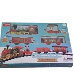 Ruz Disney Mickey Mouse Holiday Express Collector's Edition 12 Piece Train Set. Fixed Price $30.00.