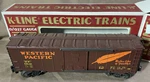 K-line 648102 Western Pacific Boxcar (orange Feather) Gauge. Fixed Price $24.99.