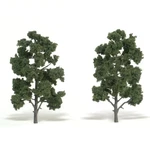 Woodland Scenics TR1519 8" - 9" Medium Green Realistic Trees (pack Of 2). Fixed Price $29.69.